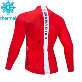 Maillot vélo 2021 Ineos Grenadiers Hiver Thermal Fleece N005